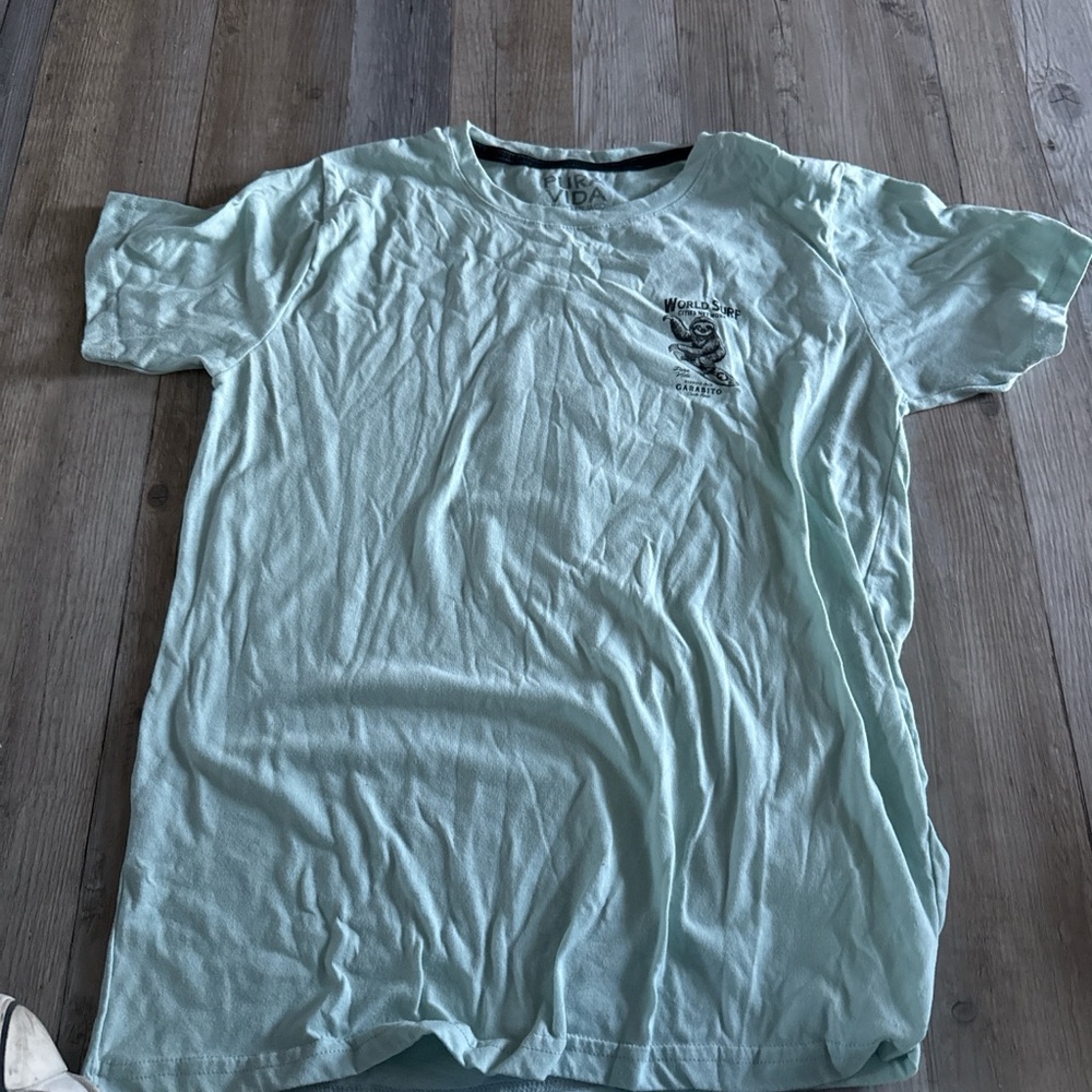 Pura Vida Light Green Men's Short Sleeve Tee